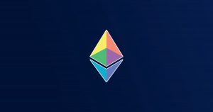 Ethereum logo in colour