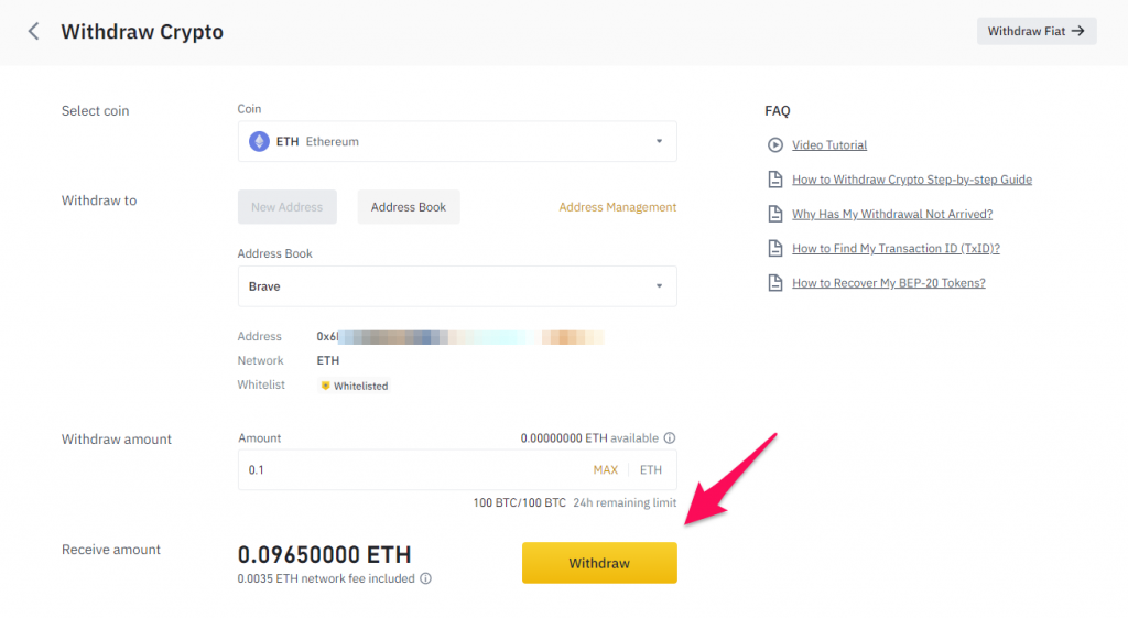 How to send cryptos from binance to myetherwallet using metamax turbotax and crypto