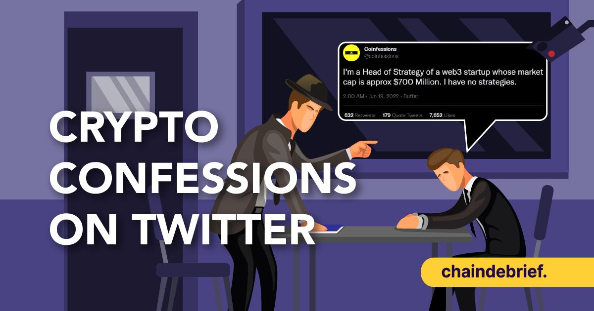 It’s Time To Coinfess – Twitter Crypto Confessions We Should Learn From