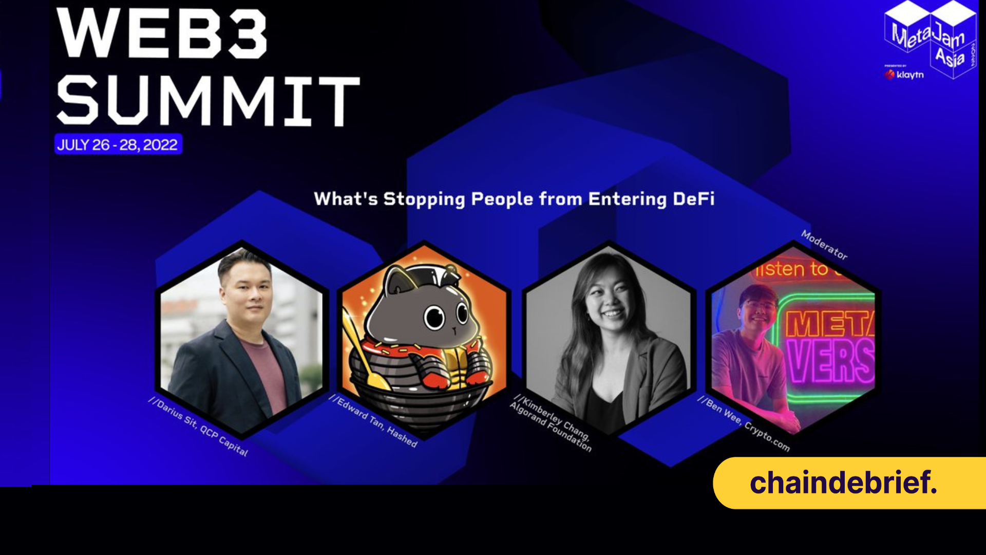 MetaJam Asia: What’s Stopping People From Entering DeFi?