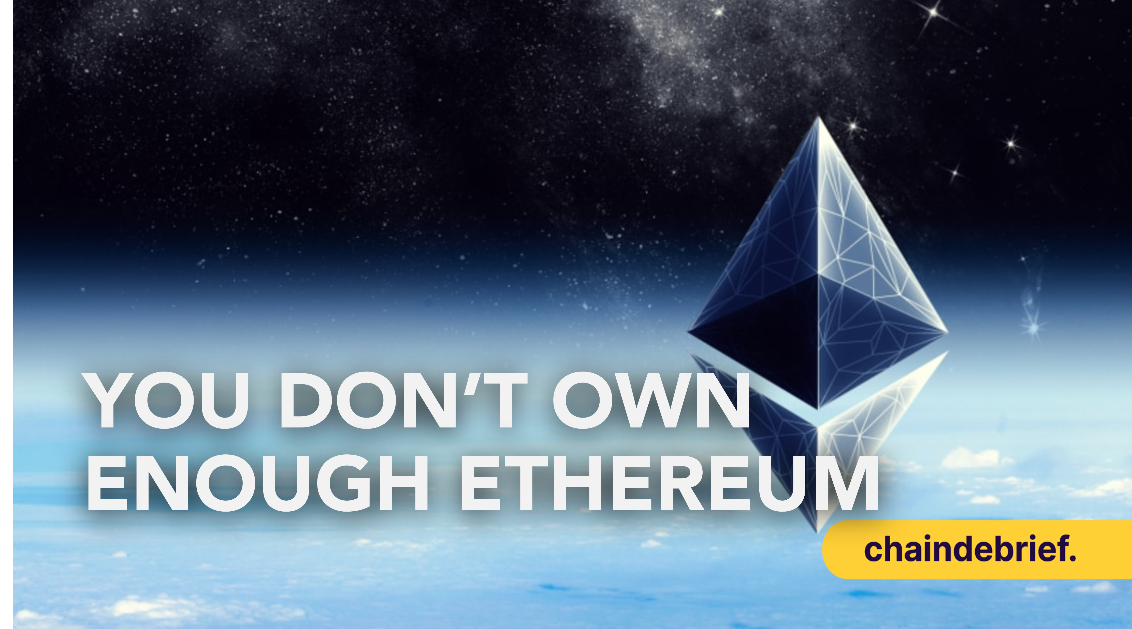 10 Reasons Why You Don’t Hold Enough Ethereum