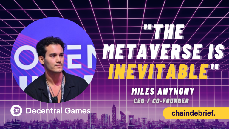 Miles Anthony Raises The Ante, Brings Poker To The Metaverse With Decentral Games